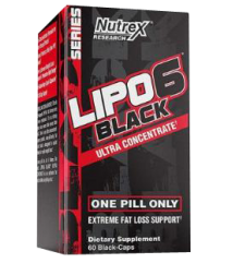  NUTREX LIPO 6 BLACK 